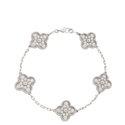 Van Cleef & Arpels Diamond, White Gold Bracelet