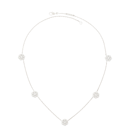 Van Cleef & Arpels Diamond, White Gold Necklace
