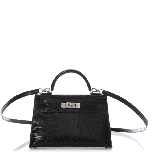 Hermes Lizard Mini Kelly 20 Hermes Lizard Mini Kelly 20