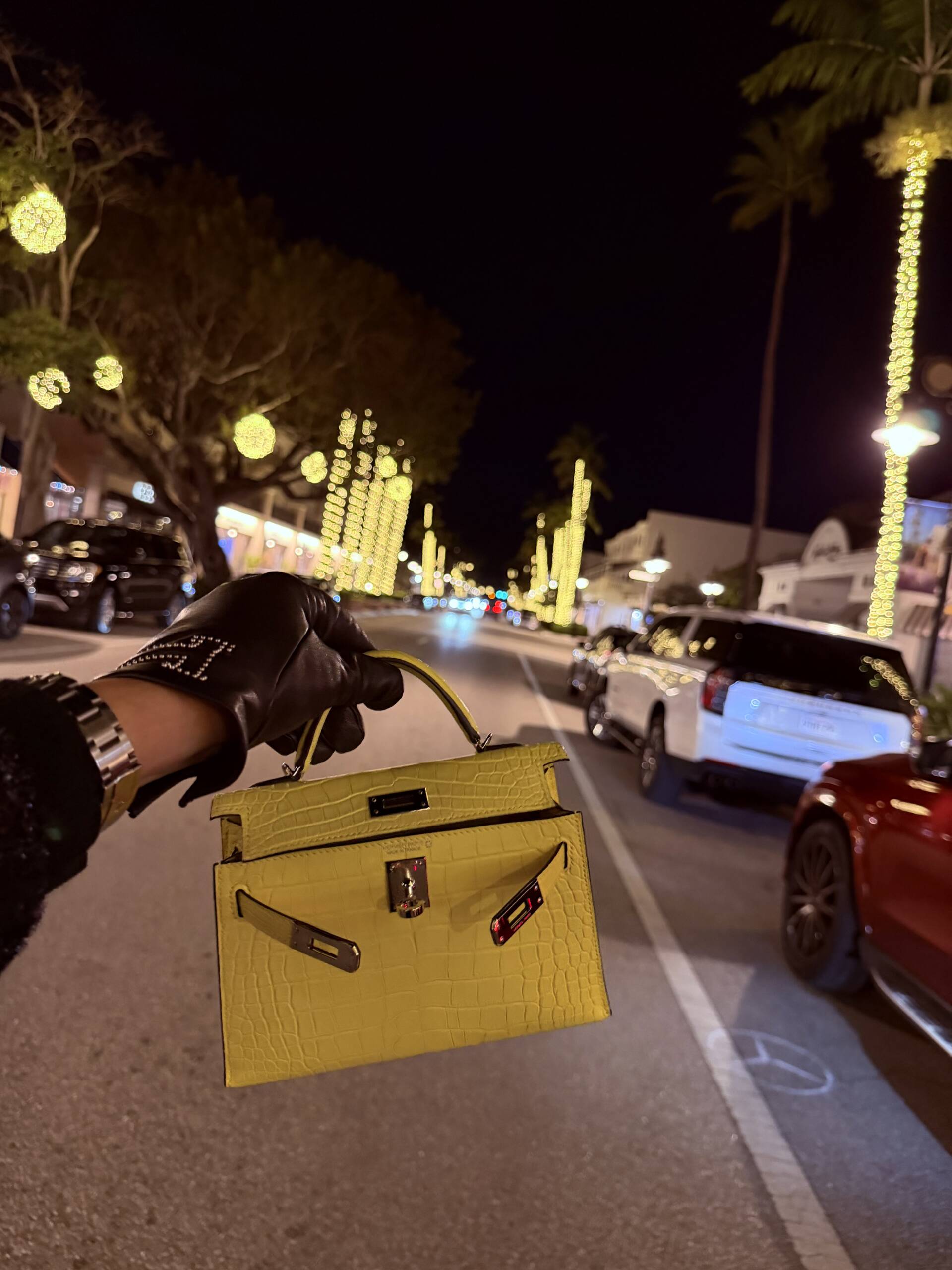 Constance 1-24,PurseBop reveals a Hermes Constance 1-24 in Blue de Malte Polished Lizard