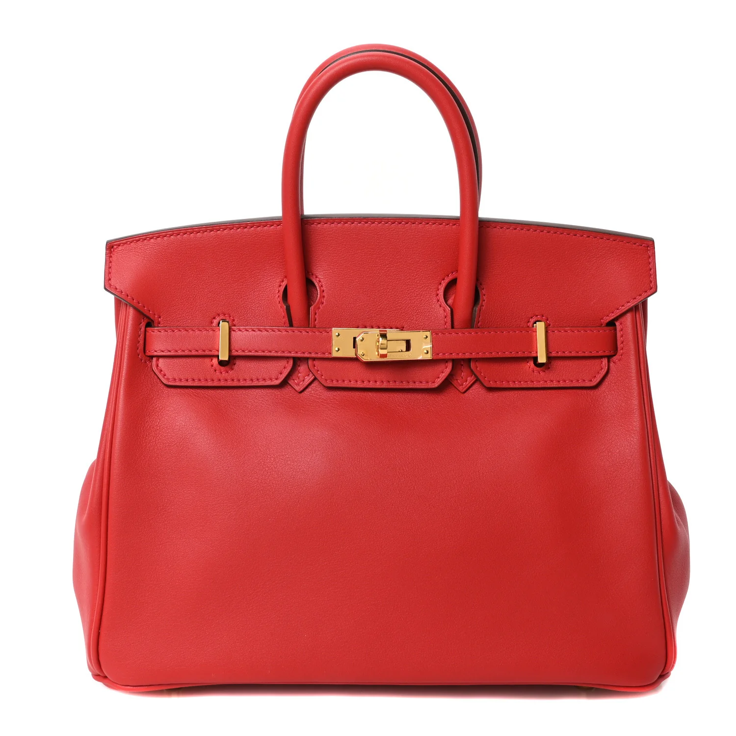 Hermes Swift Birkin 25 Vermillion