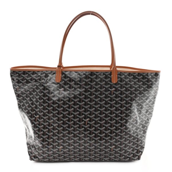 Goyard Goyardine Saint Louis GM Black Gold