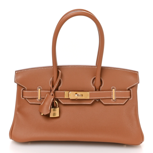 Hermes Evercolor Shoulder Birkin Light 29 Gold