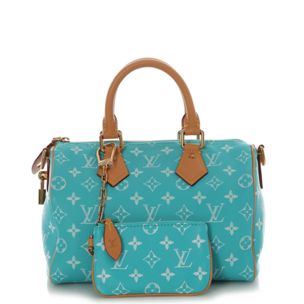 Louis Vuitton’s Turquoise Calfskin Speedy P9 Bandoulière 25