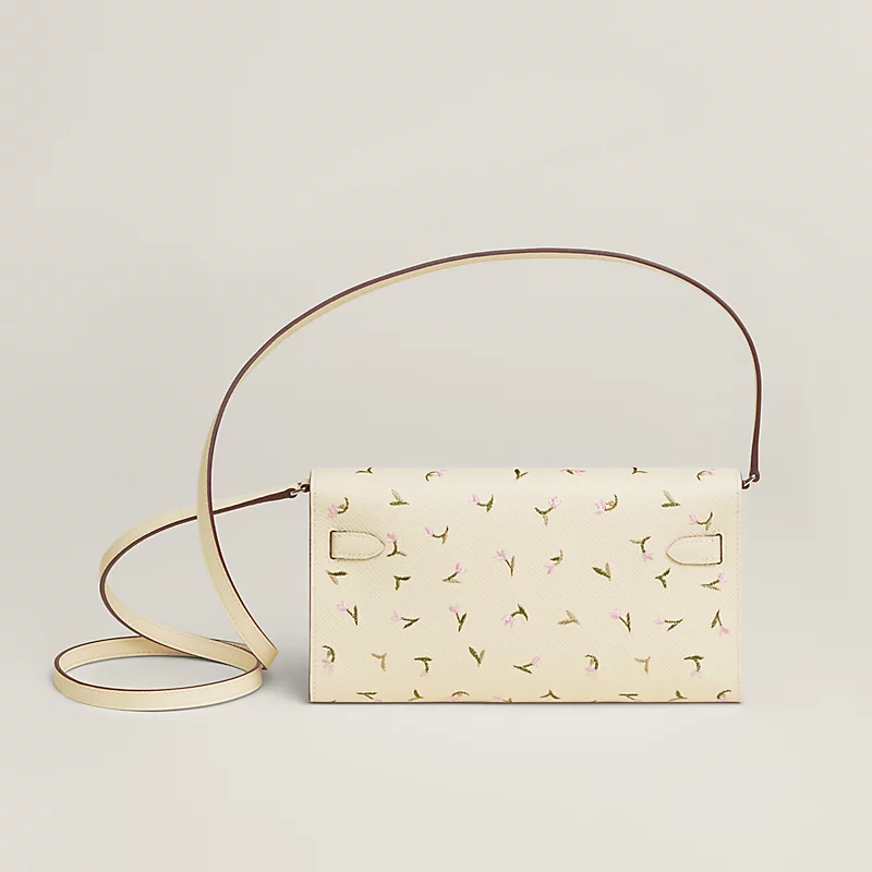 Hermès Kelly Classique To Go Wallet Tulipe