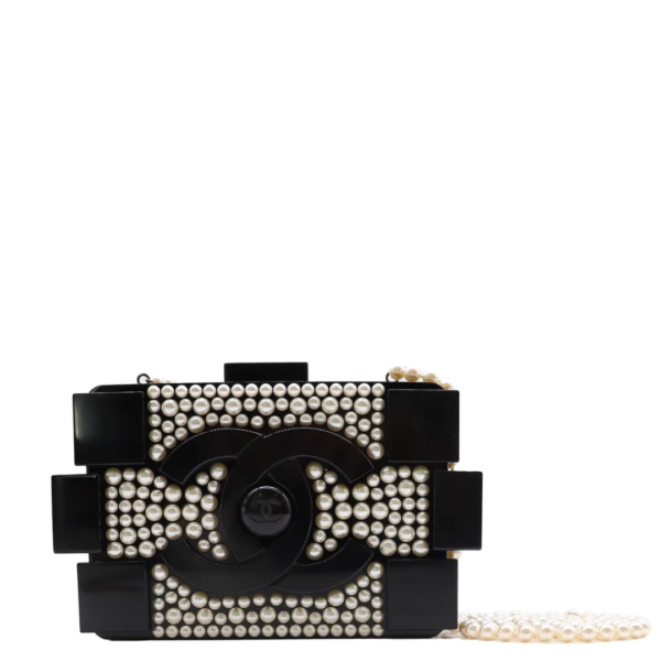 Chanel Pearl Lego Clutch Chanel Pearl Lego Clutch
