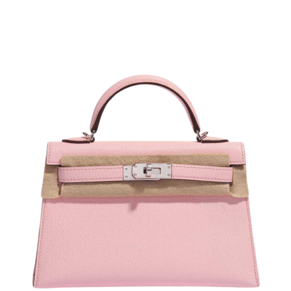 Hermes Mini Kelly Rose Sakura Chevre Hermes Mini Kelly Rose Sakura Chevre