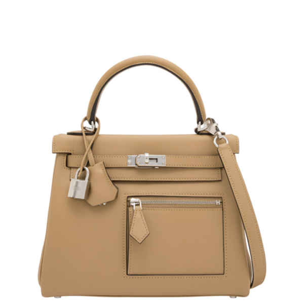Hermès 25cm Poussiere Swift Leather Colormatic Kelly Retourne Hermès 25cm Poussiere Swift Leather Colormatic Kelly Retourne